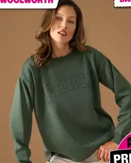 Woolworth Damen Sweatshirt Angebot