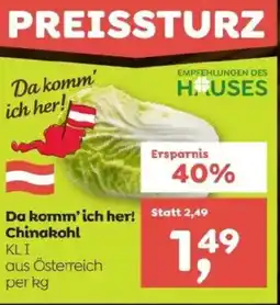 ADEG Da komm'ich her! chinakohl Angebot