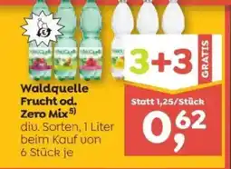ADEG Waldquelle frucht od. zero mix 5) Angebot