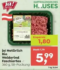 ADEG Ja! natürlich weiderind faschiertes Angebot