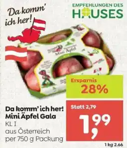 ADEG Da komm' ich her! mini äpfel gala Angebot
