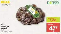 ADEG Billa immer gut maroni Angebot
