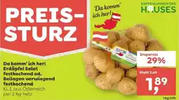 ADEG Erdäpfel salat festkochend od. beilagen vorwiegend festkochend Angebot