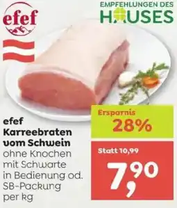 ADEG Efef karreebraten vom schwein Angebot