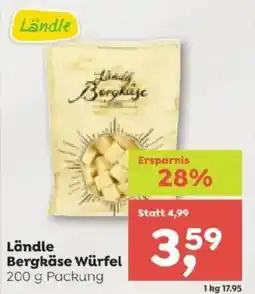 ADEG Ländle bergkäse würfel Angebot