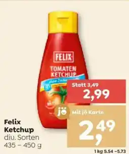 ADEG Felix ketchup Angebot