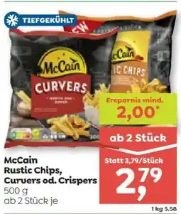 ADEG Mccain rustic chips, curvers od. crispers Angebot
