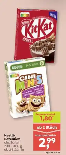 ADEG Nestlé cerealien Angebot