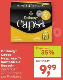ADEG Dallmayr Capsa Nespresso®- kompatible Kapseln Angebot
