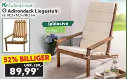 Norma Kgarten & freizeit adirondack liegestuhl Angebot