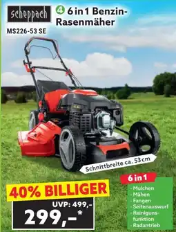 Norma Scheppach 6in1 benzin- rasenmäher Angebot