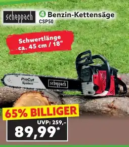 Norma Scheppach benzin-kettensäge Angebot
