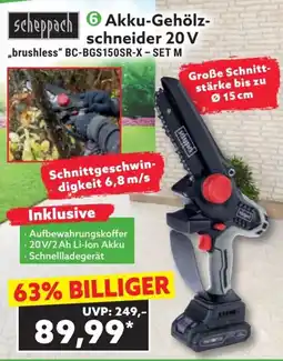 Norma Scheppach akku-gehölz- schneider 20 v Angebot