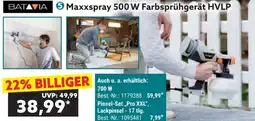 Norma Batavia 6 maxxspray 500 w farbsprühgerät hvlp Angebot