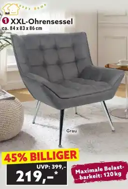 Norma Xxl-ohrensessel 84 x 3 x 56 cm Angebot