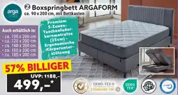 Norma Boxspringbett argaform arga ca. 90 x 200 cm Angebot