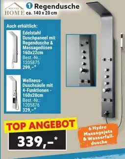 Norma Regendusche home ca. 140 x 20 cm Angebot