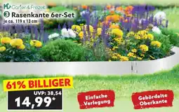 Norma rasenkante 6er-Set je ca. 119 x 13 cm Angebot