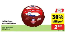 Nah&Frisch Schärdinger geheimratskäse Angebot