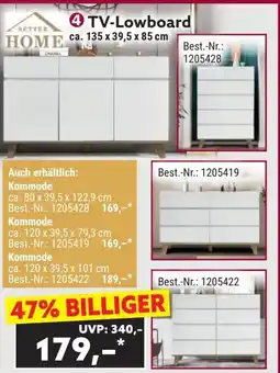 Norma Tv lowboard Angebot