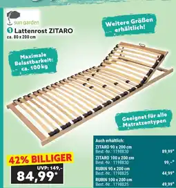 Norma Lattenrost zitaro Angebot