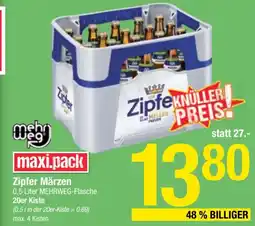 Maximarkt Zipfer Märzen Angebot