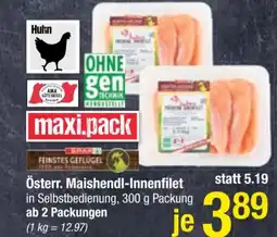 Maximarkt Österr maishendl innenfilet Angebot