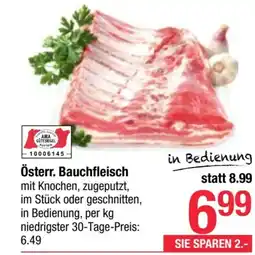 Maximarkt Österr. bauchfleisch Angebot