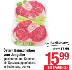 Maximarkt Österr. beinscheiben vom jungstier Angebot