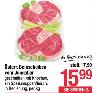 Maximarkt Österr. beinscheiben vom jungstier Angebot
