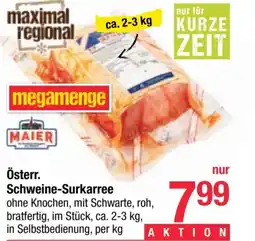 Maximarkt Österr. schweine-surkarree Angebot