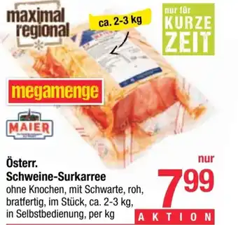 Maximarkt Österr. schweine-surkarree Angebot
