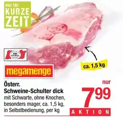 Maximarkt Österr schweine schulter dick Angebot