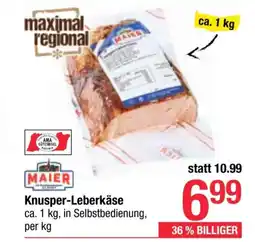 Maximarkt Knusper-Leberkäse Angebot