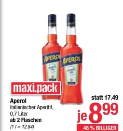 Maximarkt Aperol Angebot