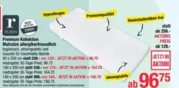 Maximarkt Premium kollektion matratze allergikerfreundlich Angebot