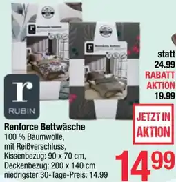 Maximarkt Renforce bettwäsche Angebot
