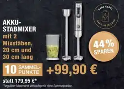 Maximarkt AKKU- STABMIXER Angebot