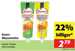 Nah&Frisch Kuner mayonnaise Angebot