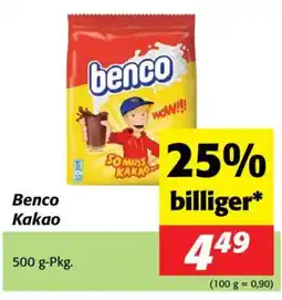 Nah&Frisch Benco Kakao Angebot