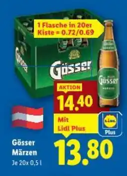 Lidl Gösser Märzen Angebot