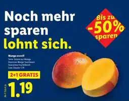 Lidl Mango essreif Angebot