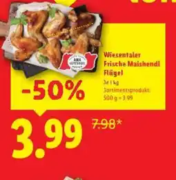 Lidl Wiesentaler Frische Maishendl Flügel Angebot