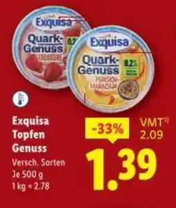Lidl Exquisa Topfen Genuss Angebot