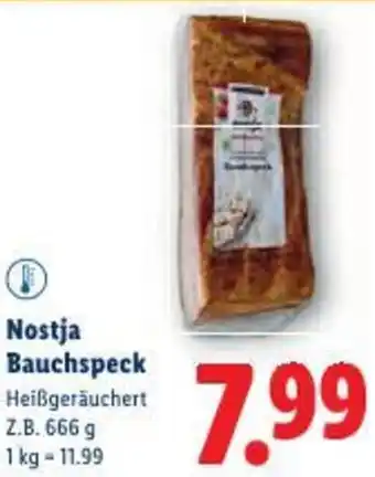 Lidl Nostja Bauchspeck Angebot