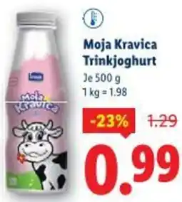 Lidl Moja Kravica Trinkjoghurt Angebot