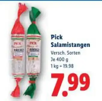 Lidl Pick Salamistangen Angebot