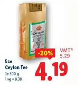 Lidl Ece Ceylon Tee Angebot