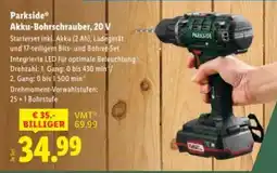 Lidl Akku-Bohrschrauber, 20 V Angebot