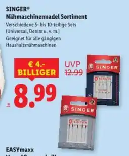 Lidl Nähmaschinennadel Sortiment Angebot